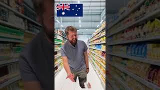 Supermarket Checkout Germany vs Australia