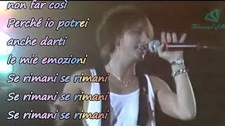 se vai via con testo - gianna nannini dal vivo