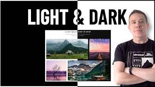 Easy Dark/Light Website Design with Bricks & Core Framework