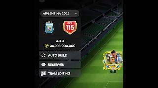 ARGENTINA 2022 ️ #eafc #fifamobile #fifa #fifa22 #eafc24 #shorts