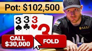 FLOPPED SET In A $500/$1,000 High Stakes Poker Game