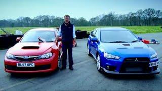 Mitsubishi Evo vs. Subaru Impreza (HQ) | Top Gear