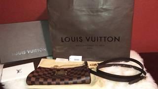 Louis Vuitton Eva Damier Clutch Reveal! | Lux Collection85 #26