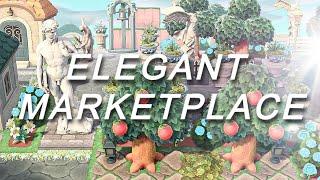 elegant marketplace speed build | Animal Crossing New Horizons