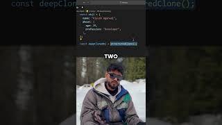 Deep Clone Objects in Javascript #javascript #javascriptinterview