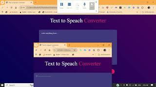 How To Make Text To Voice Converter Using JavaScript | Text To Speech Generator