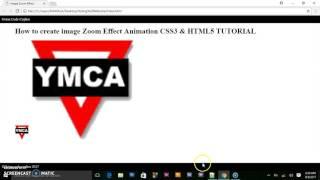 Explained Tutorial-How to Create image Zoom Effect Animation CSS3 & HTML5 Tutorial