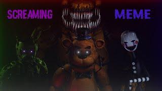 (SFM/FNAF/SHORT) Screaming Meme