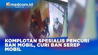 Komplotan Spesialis Pencuri Ban Mobil, Curi Ban Serep Mobil