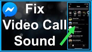 How To FIX Messenger Video Call Sound Problem!