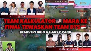 TEAM KALKULATOR MARA KE FINAL TEWASKAN TEAM DTS