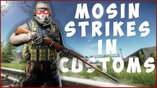 Mosin Chad Sniping in Customs | Escape From Tarkov