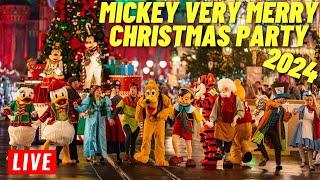  LIVE: Mickey's Very Merry Christmas Party 2024 at Magic Kingdom - Walt Disney World 11/11/2024