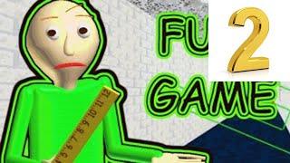 It's OUT! | Baldi's Basics: Full Game! PT.2