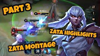 Zata Montage, Highlights and Best Moments | Part 3 | Arena Of Valor | AoV | RoV