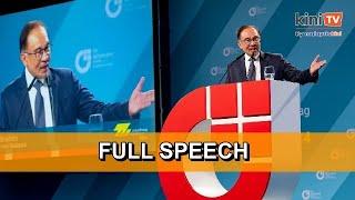 [Full video] PM Anwar Ibrahim delivers keynote address at SME Future Day 2024 in Berlin