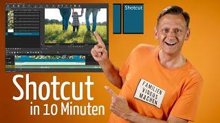 Shotcut Tutorial deutsch, Videoschnitt kostenlos für Anfänger