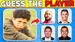 Guess Childhood SONG ️ Guess the Voice, Transfer, Moment of Football Player | Ronaldo, Messi