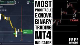 Most Profitable Exnova Binary Trading MT4 Indicator | Free Download