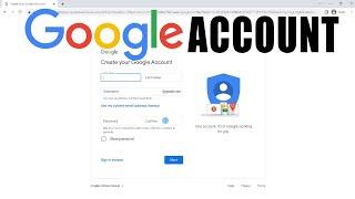 How To Create A Google Account In Pc | Make A Google Account in Laptop