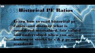 historical pe ratios