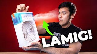 UNDER 300 PESOS LANG TO?! Portable Air Cooler with Mist Function! #heymacky #aircooler #minifan