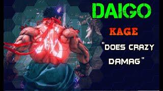 SFV CE DAIGO Beastly Kage Compilation