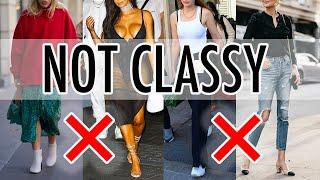 Classy Women NEVER do these 25 things! *How to be Classy*