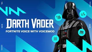 Darth Vader Voice Changer with Voicemod for Fortnite Skin