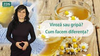 Viroză sau gripă? Diferențe și tratamente naturale