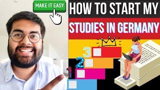 Step by Step Guide: Masters in Germany  (English)
