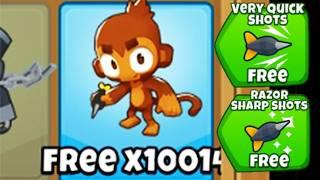 Chimps where it's ALL FREE?!