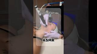 Hydrafacial ASMR! #facial #hyrdafacial #asmr #skin #sounds #trending #satisfying #viral