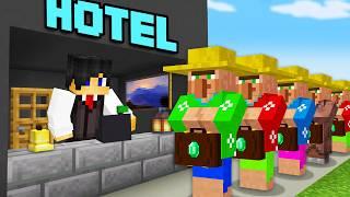 Minecraft but I Open a Hotel!