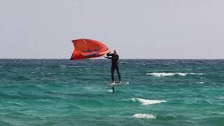 My new Hybrid Wingfoil Board, Skywalker 5'9, 85L - Light wind killer :-)