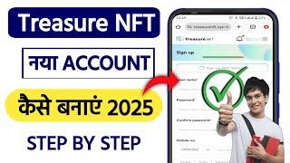 How To Create Treasure NFT Account Step By Step | How To Sign Up Treasure NFT ll 2024