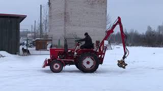 Tractor t25 1976 winter donuts.