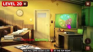 100 Doors Games Escape From School LEVEL 20 - Gameplay Walkthrough Android IOS