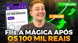 Juntar 100 mil reais demora um pouco, MAS DEPOIS O MILHÃO VEM RAPIDINHO!  A mágica após os 100 mil!