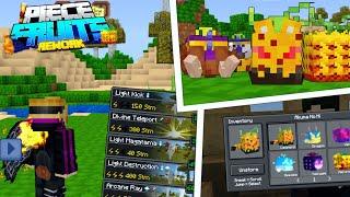 Bloxfruit In Minecraft!? | Fruit Piece addon/Mods In Minecraft PE! | (1.20.81)