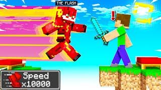 Playing BEDWARS As THE FLASH! (Minecraft)