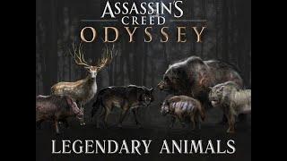 Assassin's Creed Odyssey [All Legendary Animals || Nightmare]
