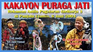 Wayang Golek GH3 KAKAYON PURAGA JATI (Audio Panggung, 2004) - H. Asep Sunandar Sunarya