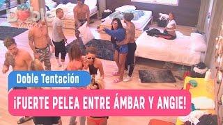 Doble Tentación - ¡Fuerte pelea entre Ámbar y Angie! / Capitulo 34