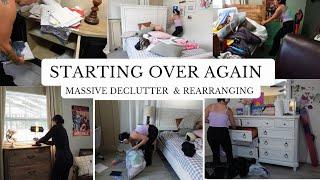 Massive declutter and rearranging my small house! Simplifying, Cleaning and decluttering for summer.