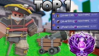 How I Reached Top 1 In Roblox Bedwars