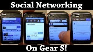 How to get Gmail, Facebook, Twitter, Google+ and more on the Samsung Gear S!