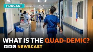 Is the UK’s NHS facing a ‘quad-demic’? | BBC Newscast