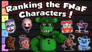 AndrewJohn100 Ranks the FNaF Characters! (OUTDATED)