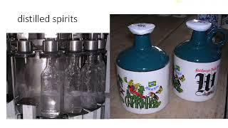 Alcoholic beverages - distilled spirits